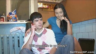 Denna tik Sandra gillade det