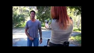 I poliziotti scopata all'aperto