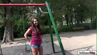 Кристину трахнули карата маттык үчүн накталай