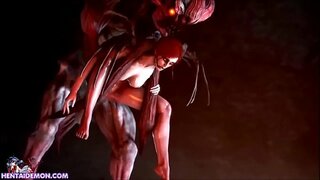 Sexy Girls Fucked By राक्षस 7