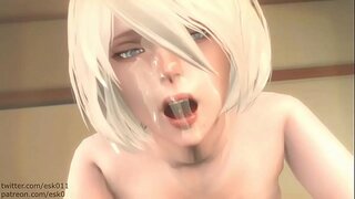 ���र्को yorha 2b compilation Nier Automata छैन मेरो क्लिप