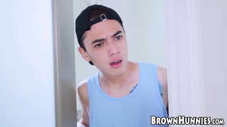 ���ુંદર બ્લેક બાળક હાર્ડ banged