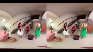 Dracu Trei Babes Fierbinte Gratuită Completă Experiență de Crăciun!